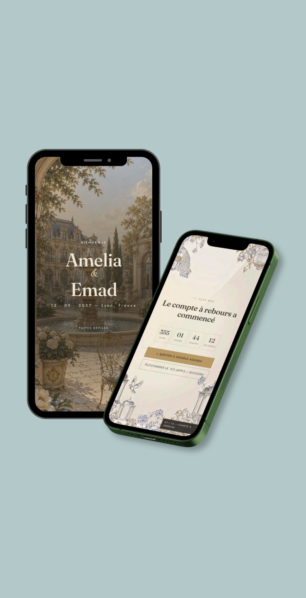 Aperçu du thème Amelia & Emad
